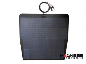 GMC Sierra 1500 Flexible Solar Panel Kit - Complete Kit w/ Waterproof Controller + Hood Decal - 2019+ - 85W